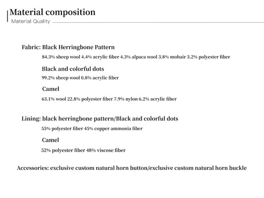 Fireladyfur Women's Raglan Sleeve Double-layer Collar Wool Coat"Moonlit Veil"-1