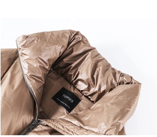 Winter Oversized Coat Women Puffer Jacket Thicker-1