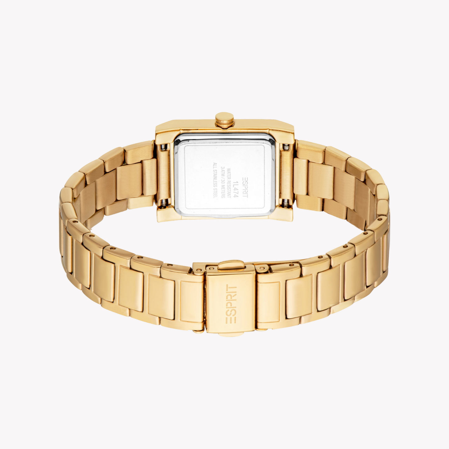 Esprit Women's Gold Stainless Steel Watch | Es1l474m0035-3
