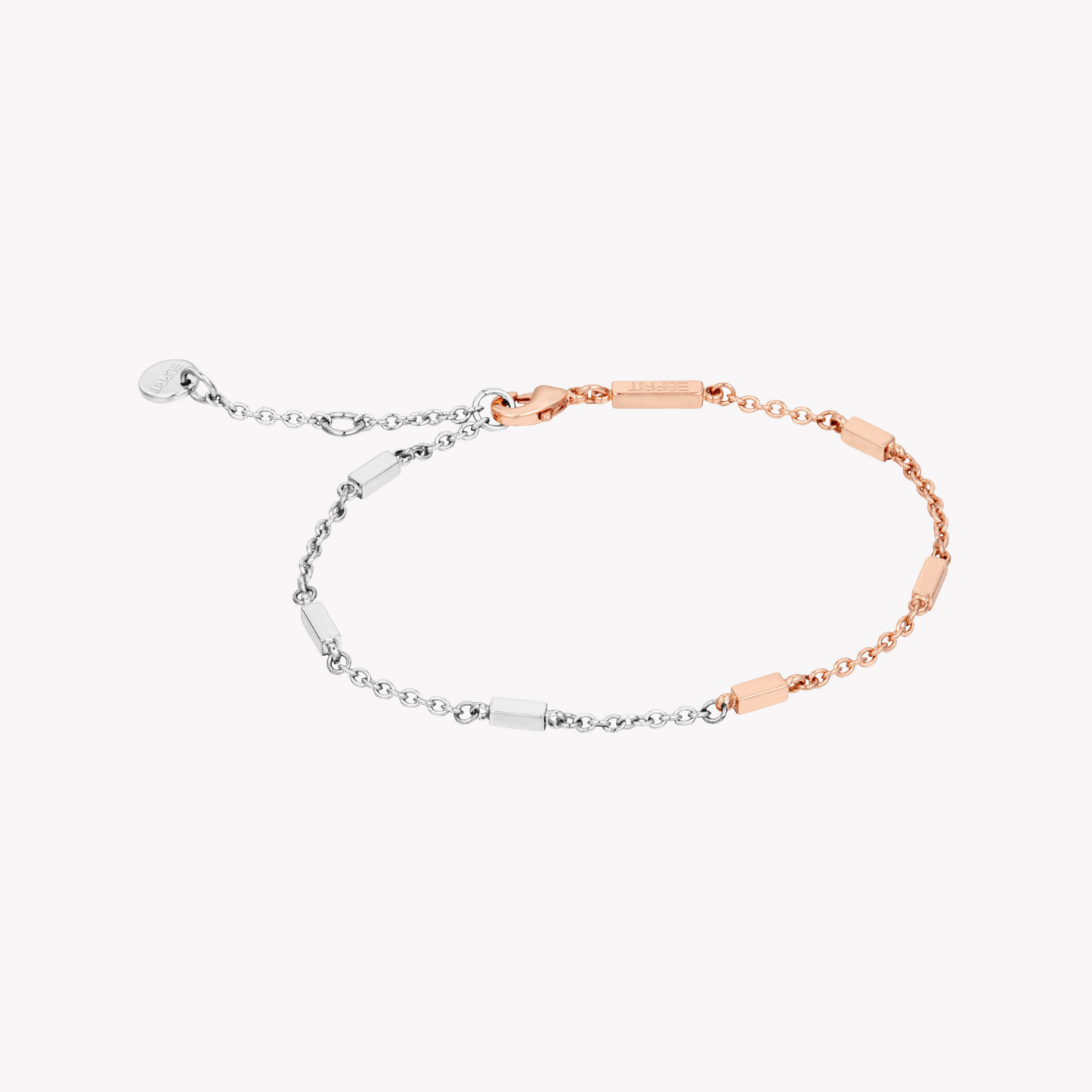 Esprit Women's Silver/Rose Gold Watch | Es1l499m0065-4