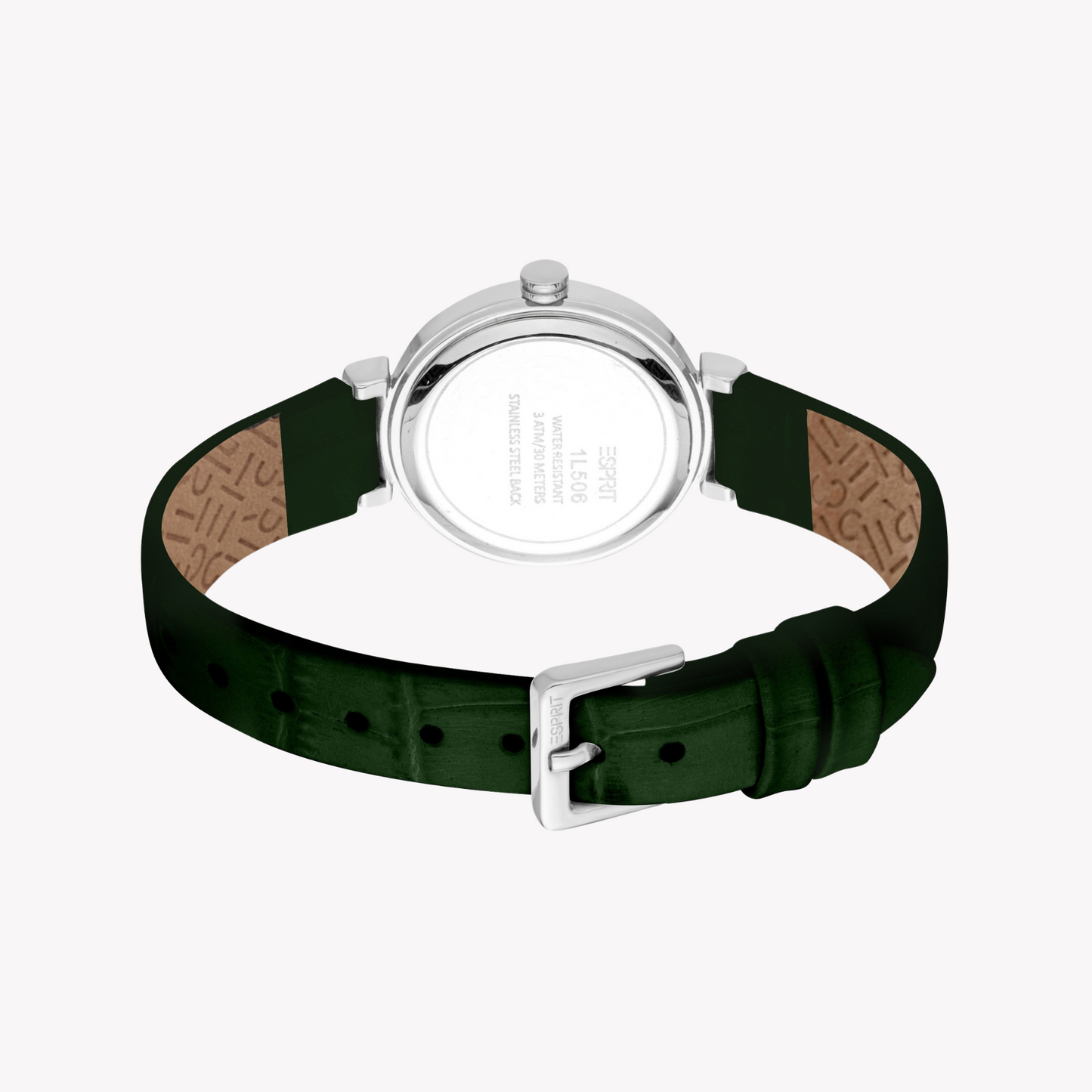 Esprit Women's Silver/Green Watch | Es1l506l0015-3