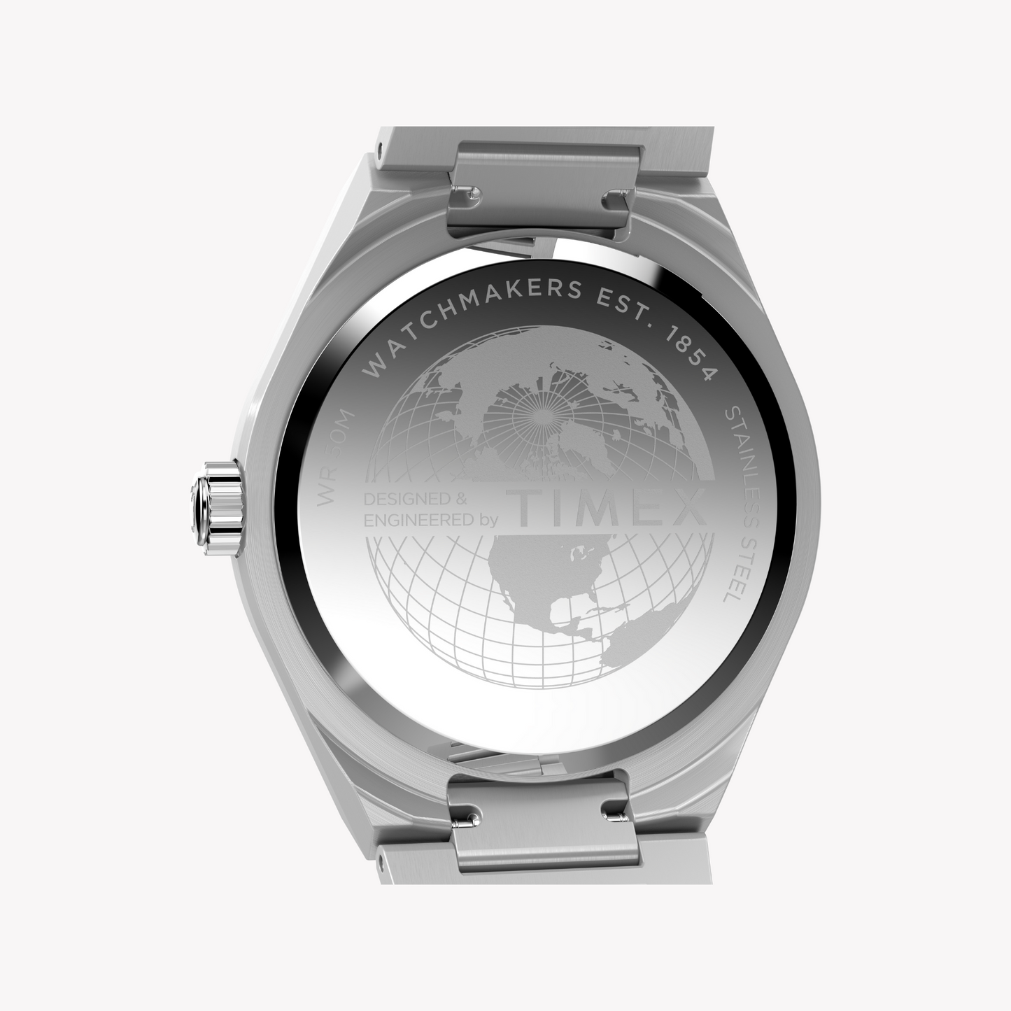 Timex Men's Stainless Steel Watch, Silver | Tw2y12100-4