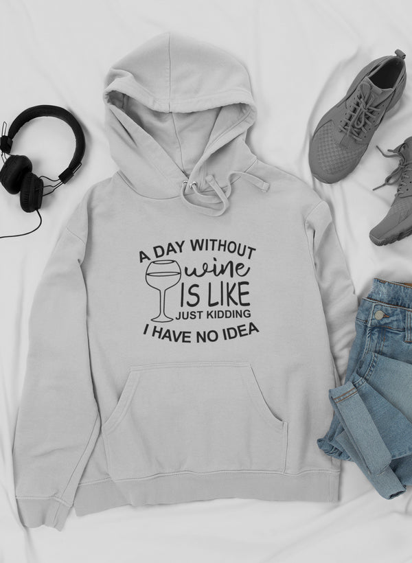 A Day Without Wine Hoodie-2