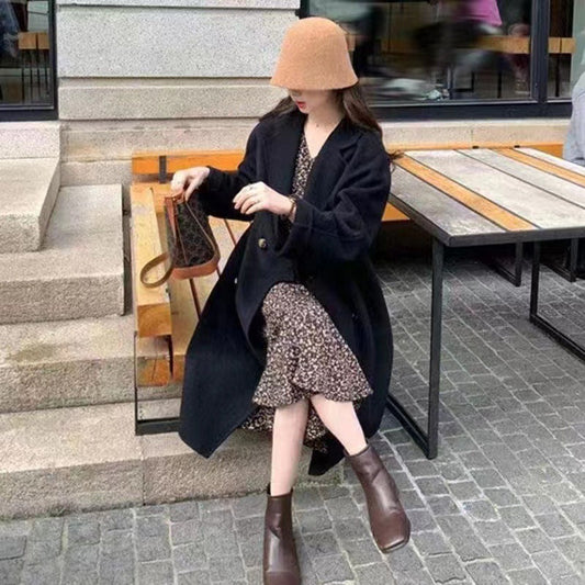 Small High-grade Woolen Coat For Women-1