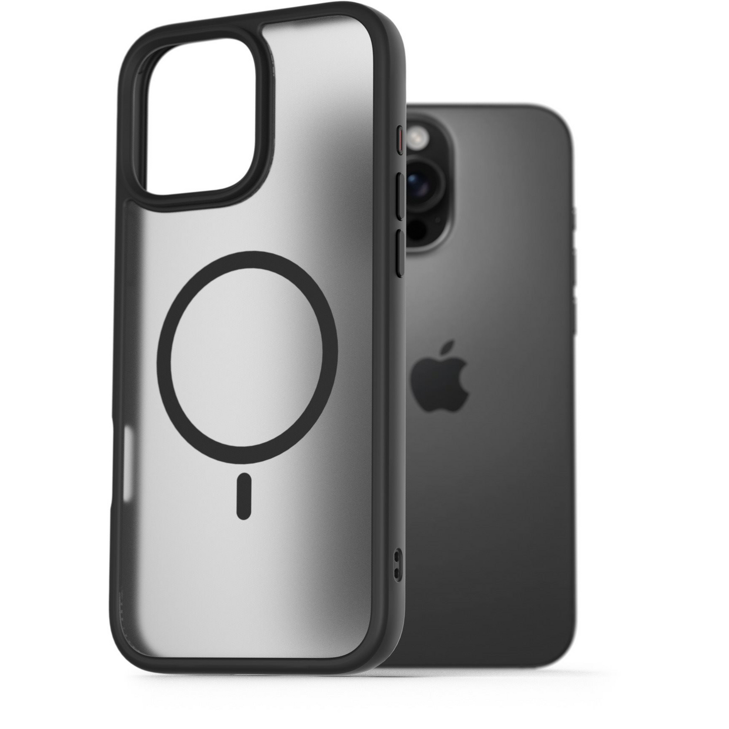 AlzaGuard Matte Case iPhone 16 Pro Max Magsafe fekete tok (AGD-PCMM60B)-0