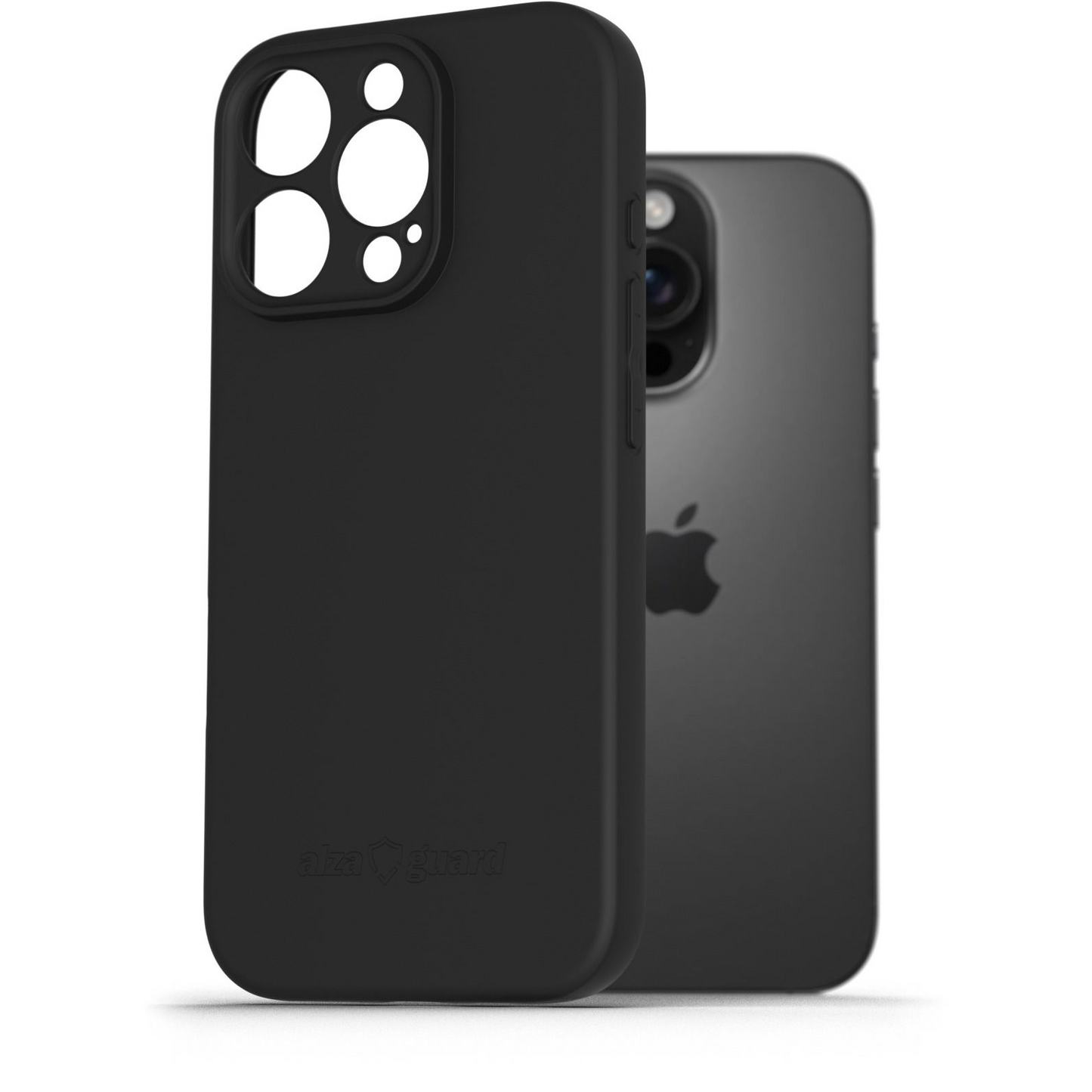 AlzaGuard Matte TPU Case iPhone 16 Pro fekete tok (AGD-PCT413B)-0