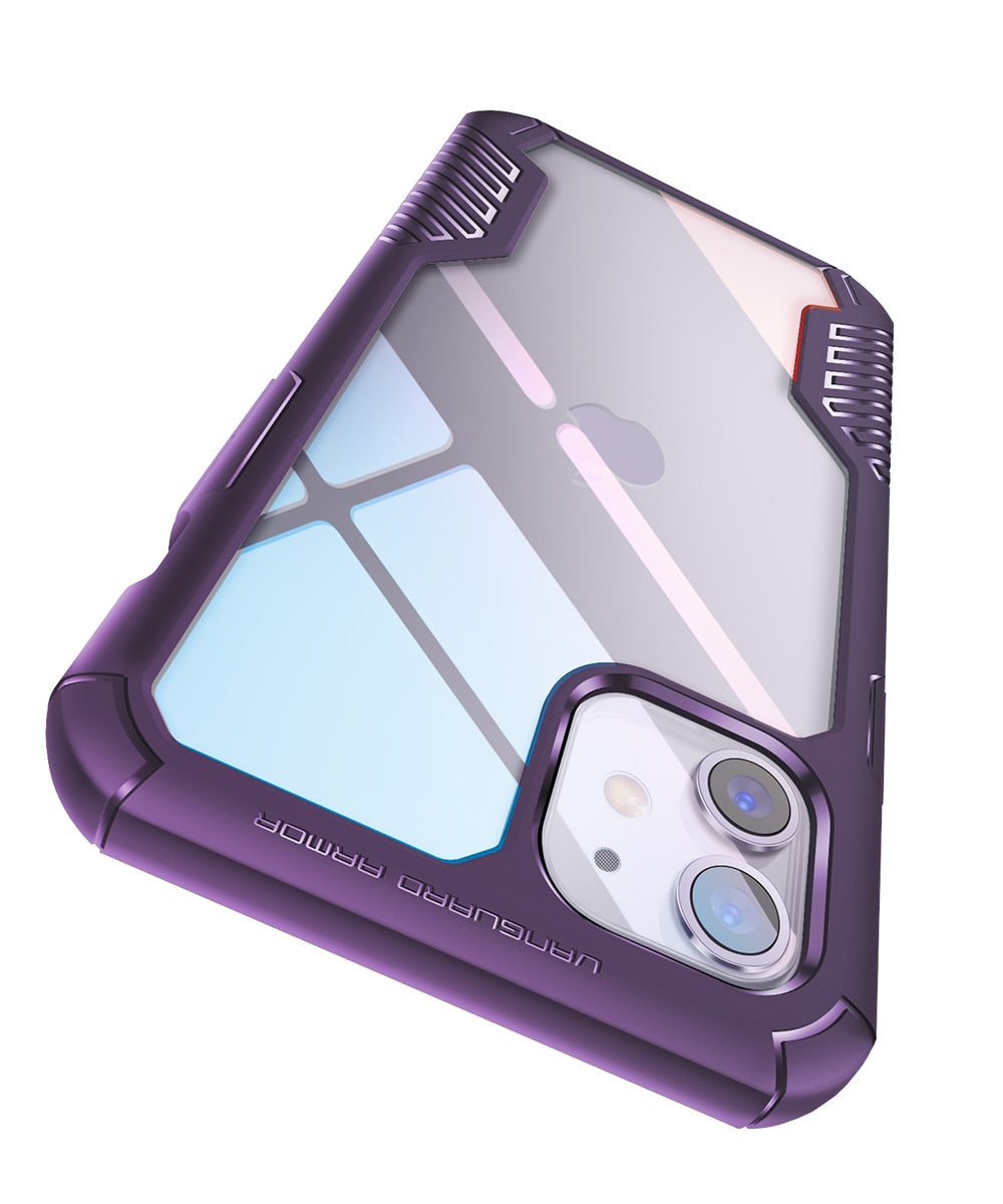 TPU Case For iPhone 11 Case Rugged Cell Phone Cases Heavy Duty Shockproof Drop Protection Cover For iPhone 11 6.1 Inch-4