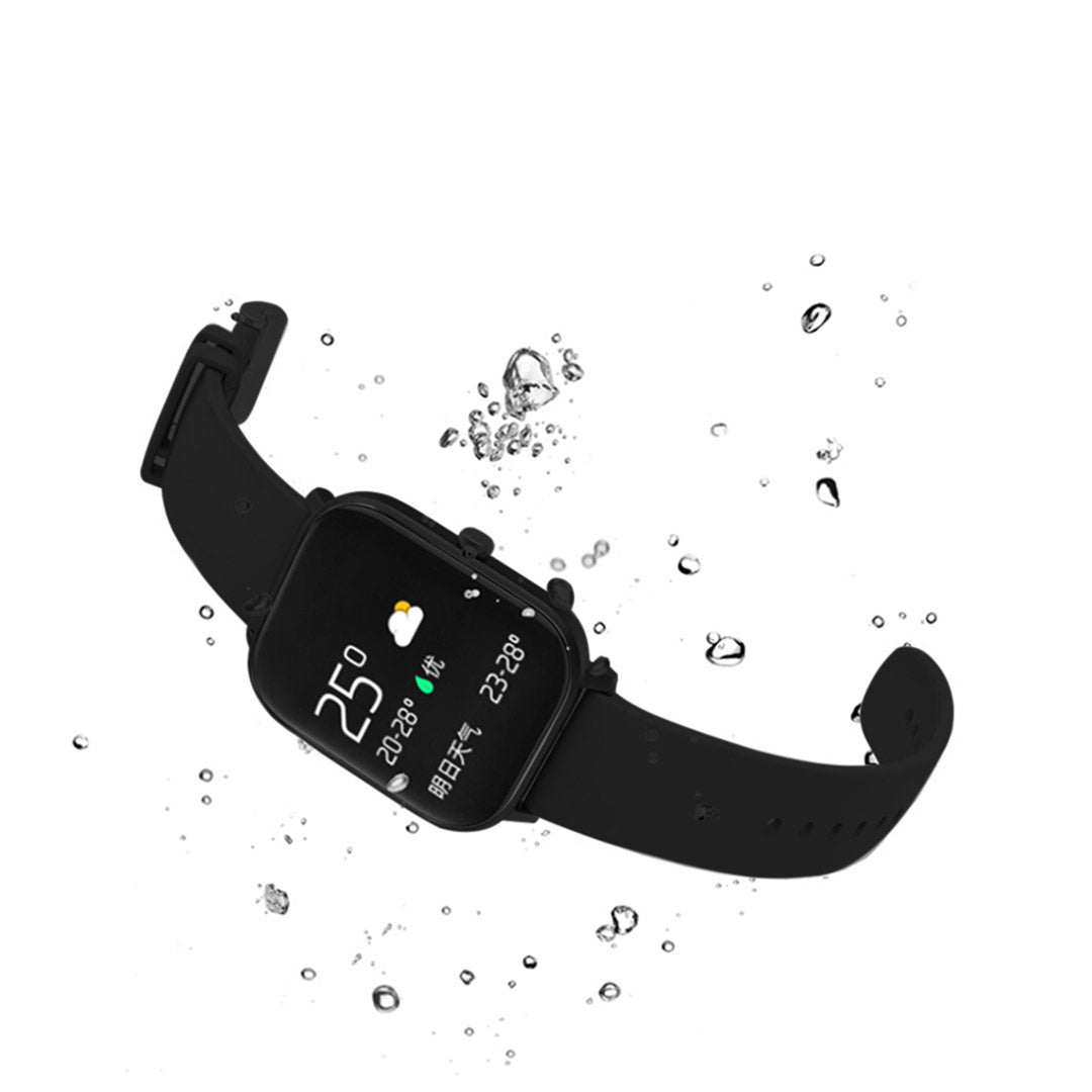 NNEAGS Waterproof Fitness Smart Wrist Watch Heart Rate Monitor Tracker P8 Black-2