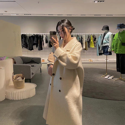 Small High-grade Woolen Coat For Women-3