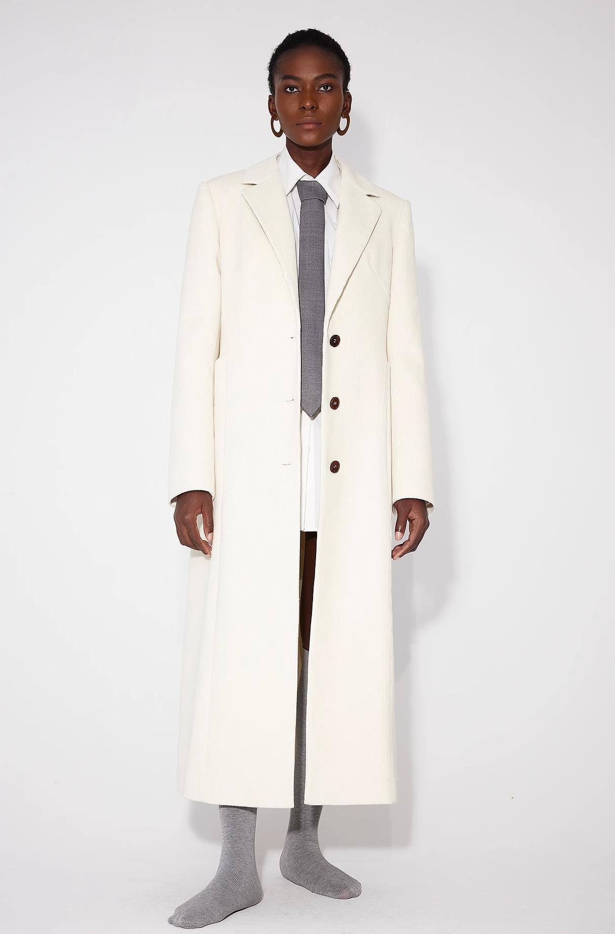 Corduroy three-dimensional pocket waist coat-2