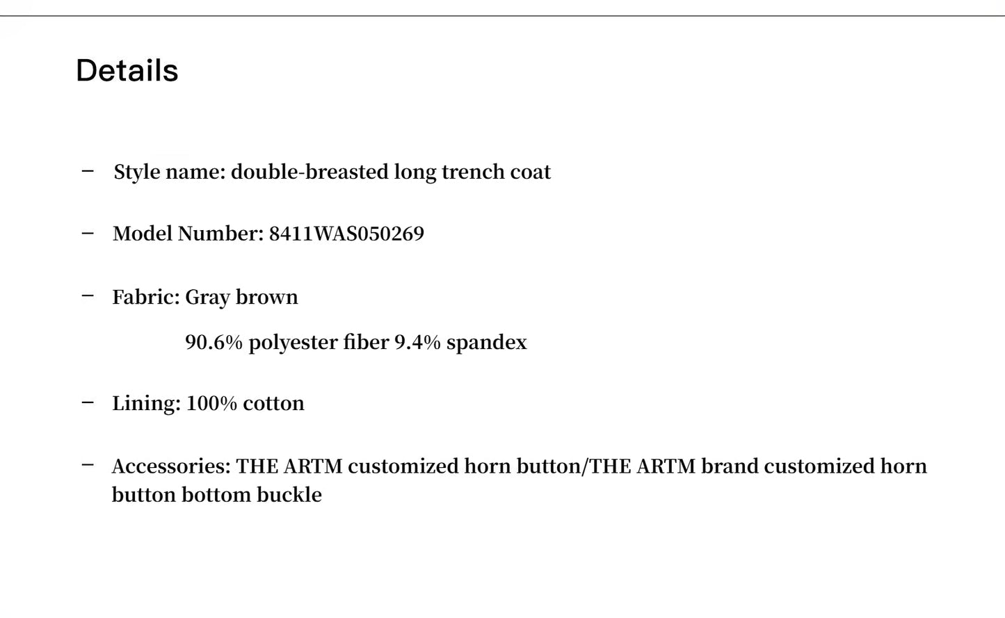 "Line Walker" matte micro-velvet drape classic elegant double-breasted straight long trench coat-3