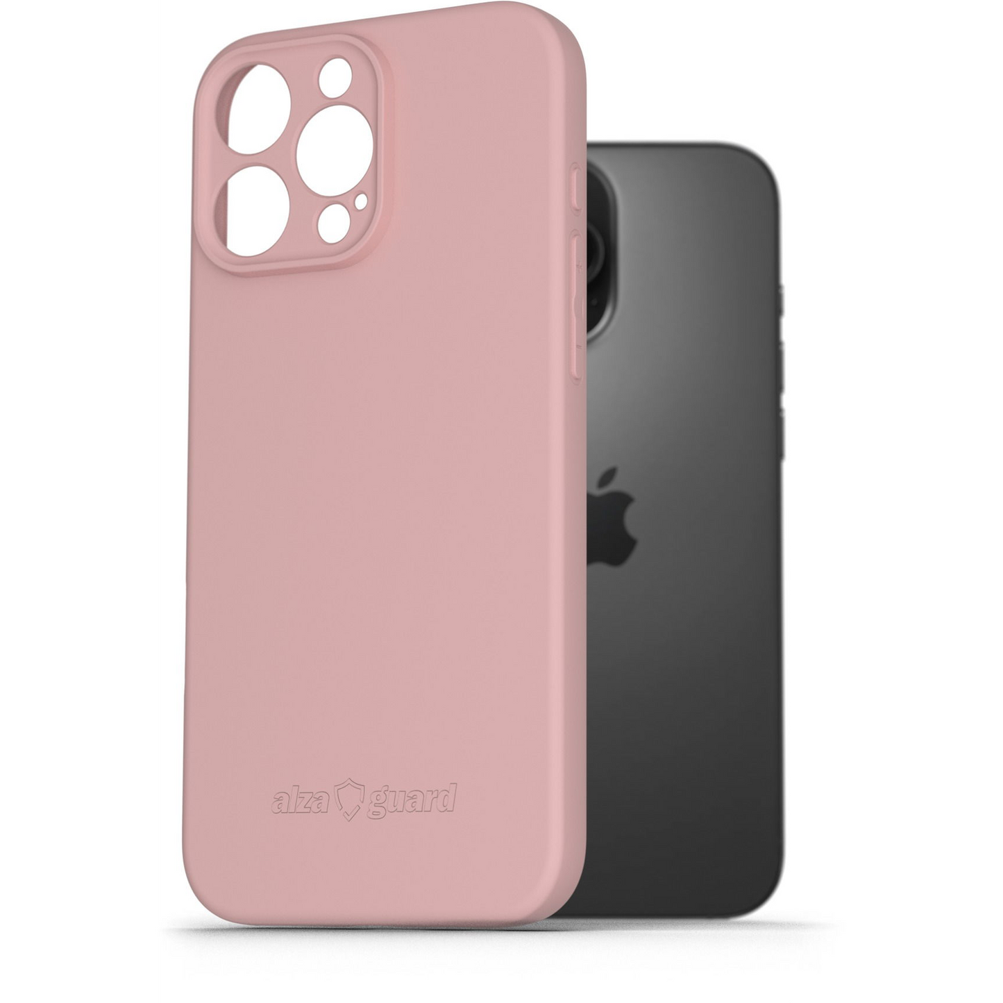AlzaGuard Matte TPU Case iPhone 16 Pro Max rózsaszín tok (AGD-PCT414P)-0