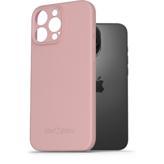 AlzaGuard Matte TPU Case iPhone 16 Pro Max rózsaszín tok (AGD-PCT414P)-0