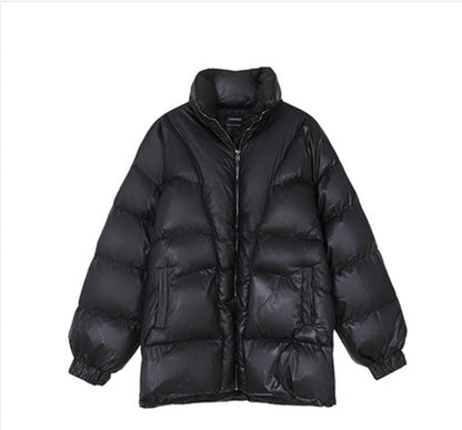 Winter Oversized Coat Women Puffer Jacket Thicker-2