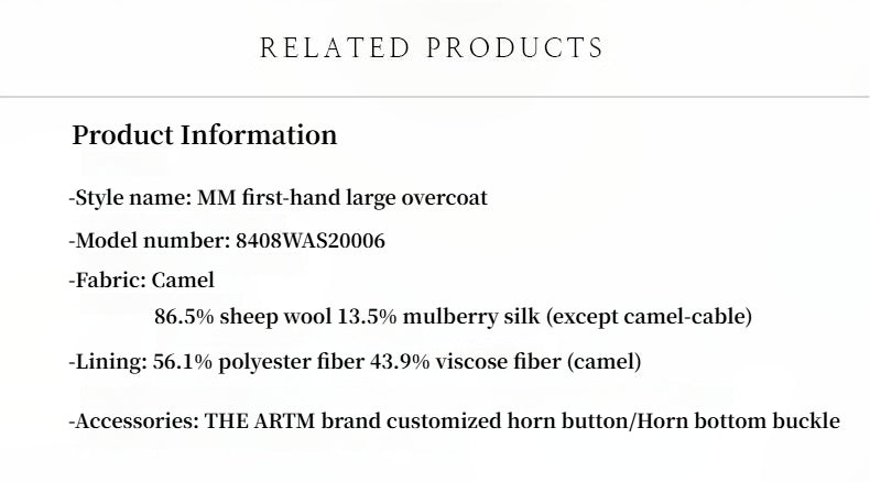 "Desert Rose"Australian imported wool double-breasted high-end woolen coat for small women-1