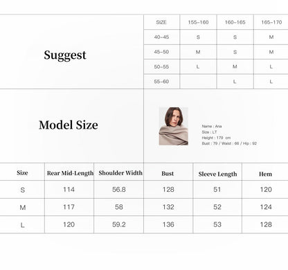 "Song of Snowland"Women's mohair wool stand collar coat autumn and winter loose woolen coat-2