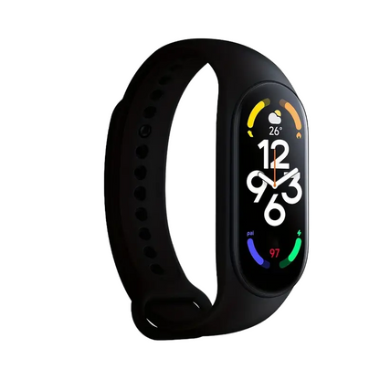NNETM Smart Band Black - Fitness Tracker with Social Media Notifications-0