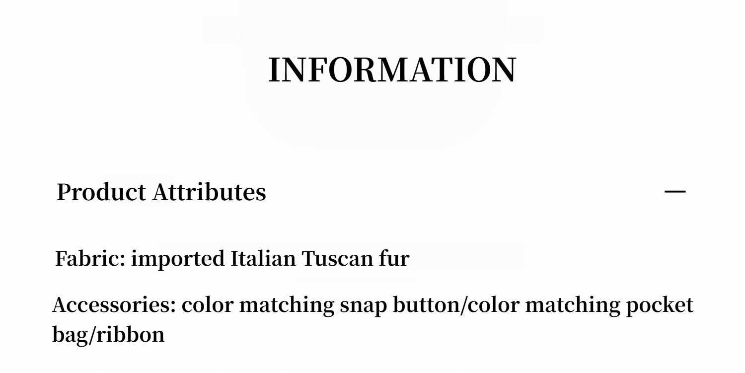 "Darcy Manor" imported Tuscan straight wool sheepskin sweetheart collar short fur coat-3