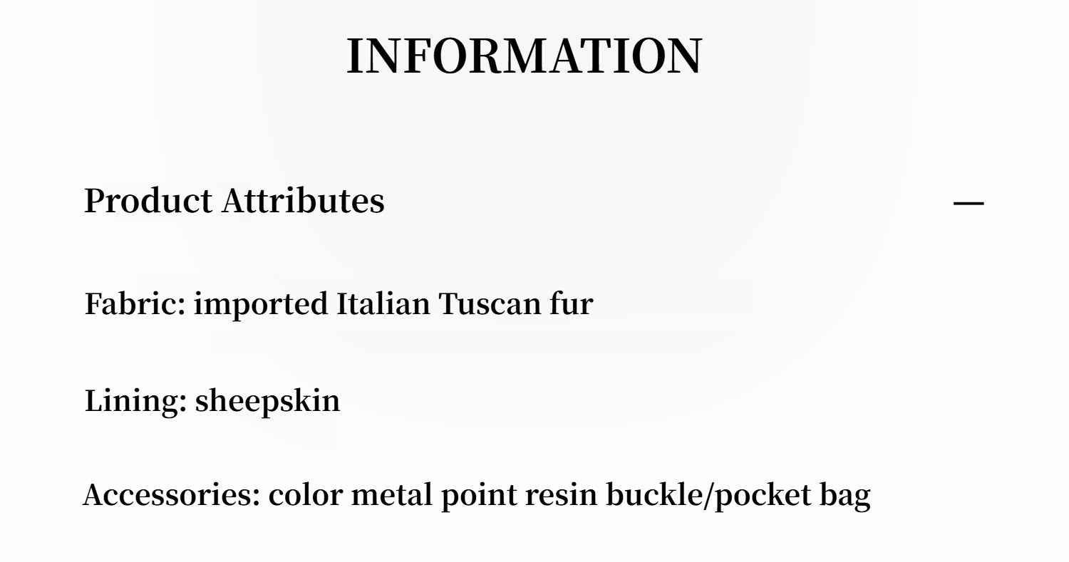 "Dream Walk" long lapel Tuscan wool sheepskin short fur coat for women-3