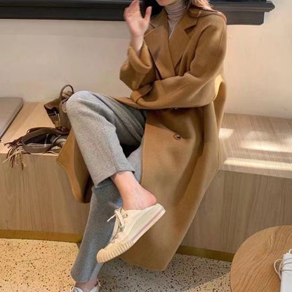 Small High-grade Woolen Coat For Women-2