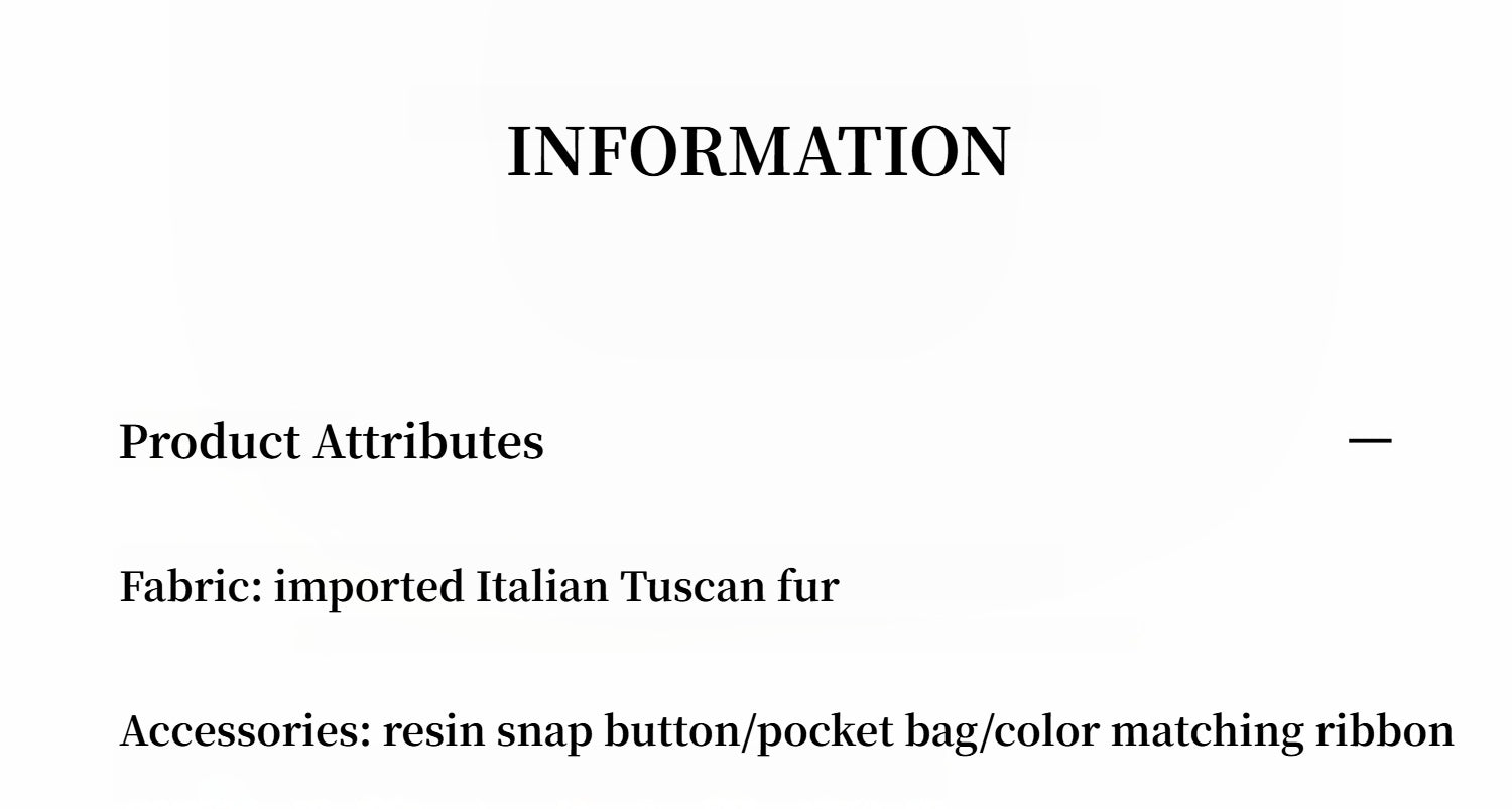 "Autumn Exclusive" Imported Tuscan sheepskin short lapel fur coat-3