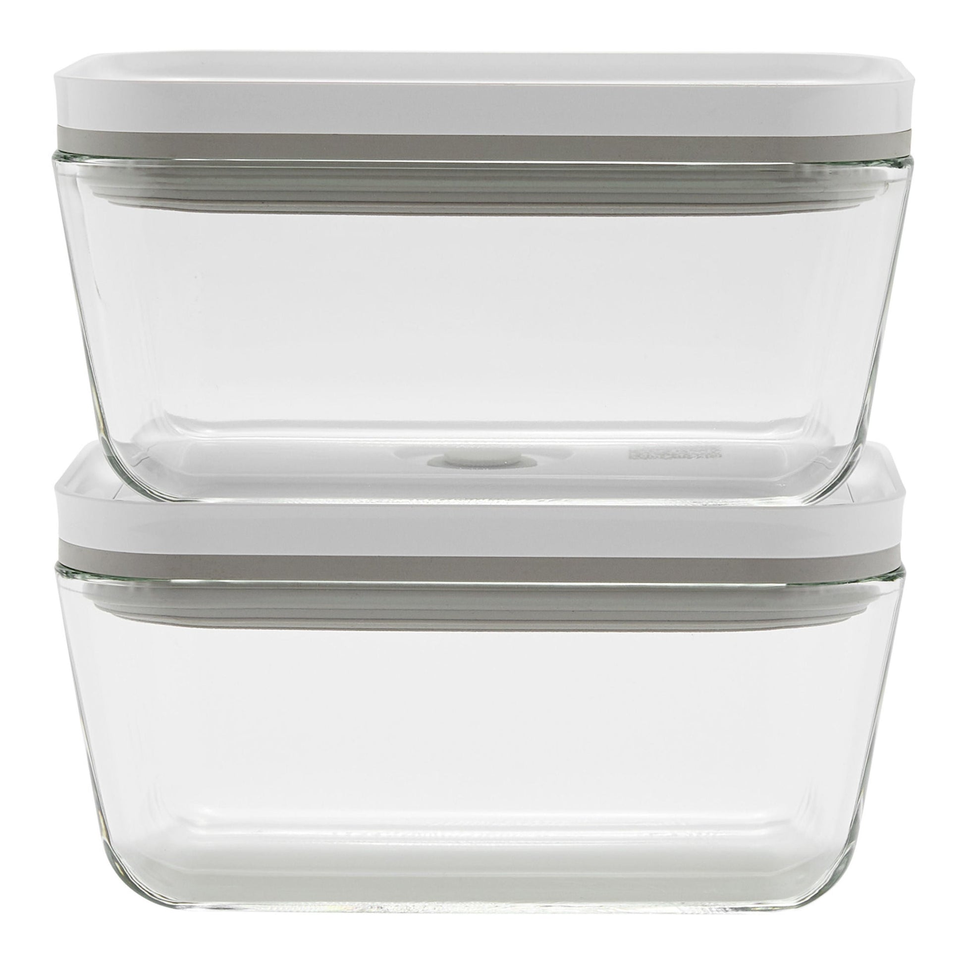 ZWILLING Fresh & Save M / 2 Piece Vacuum Box Set, Glass, Grey-0