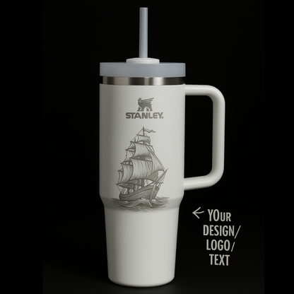 40 oz Stanley Quencher Tumbler Multiple Colors & Custom Engraving Premium Insulated-2