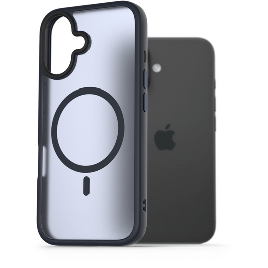 AlzaGuard Matte Case iPhone 16 Magsafe sötétkék tok (AGD-PCMM57L)-0