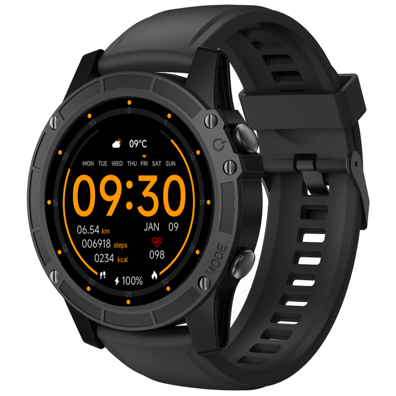 Rugged Smartwatch Text and call women bluetooth iphone compatible 1.45" Smartwatch for Men Women (Answer/Make Call)-4