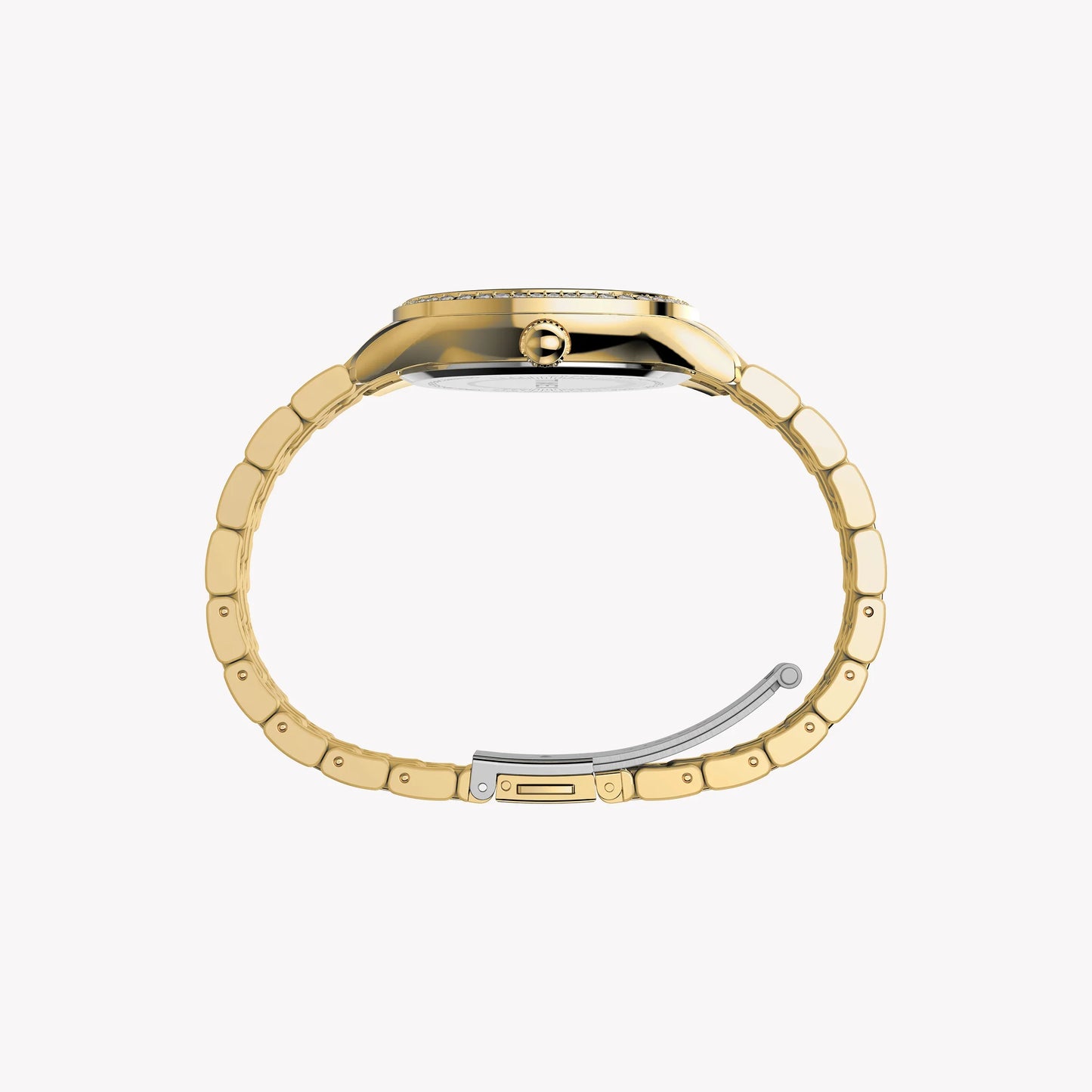 Timex Women's Gold-Tone Watch, Gold Dial | Tw2w17600-4