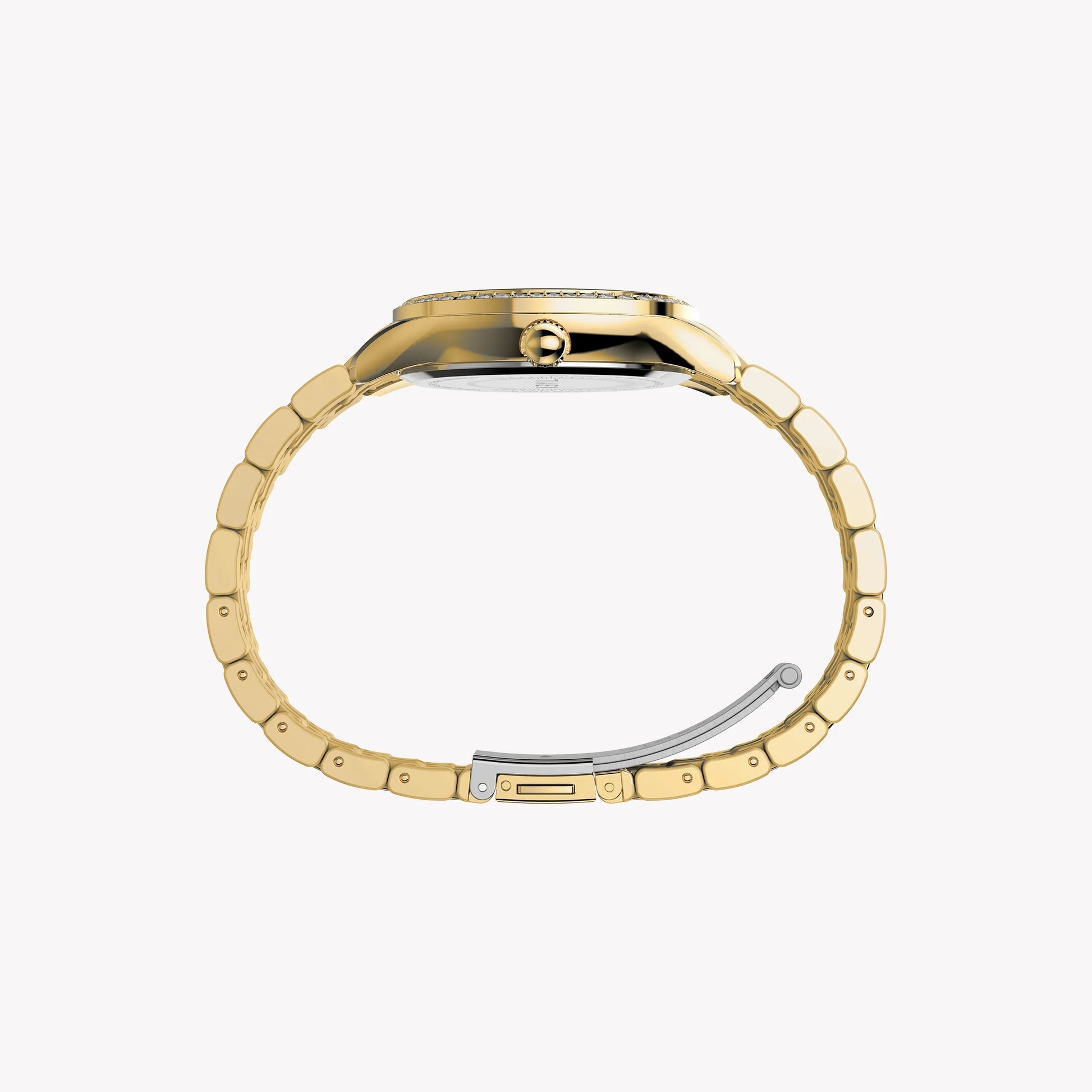 Timex Women's Gold-Tone Watch, Gold Dial | Tw2w17600-4