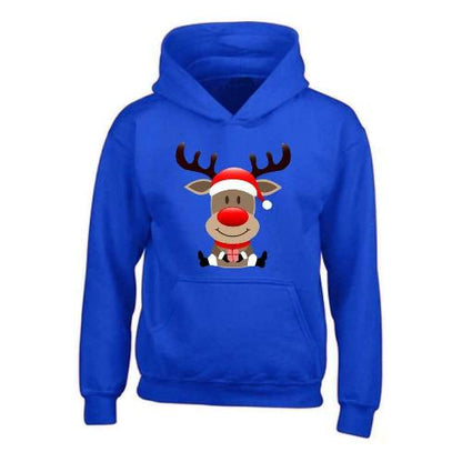 Kids XMS2 "Sitting Reindeer" CustomPX Hoodie-5