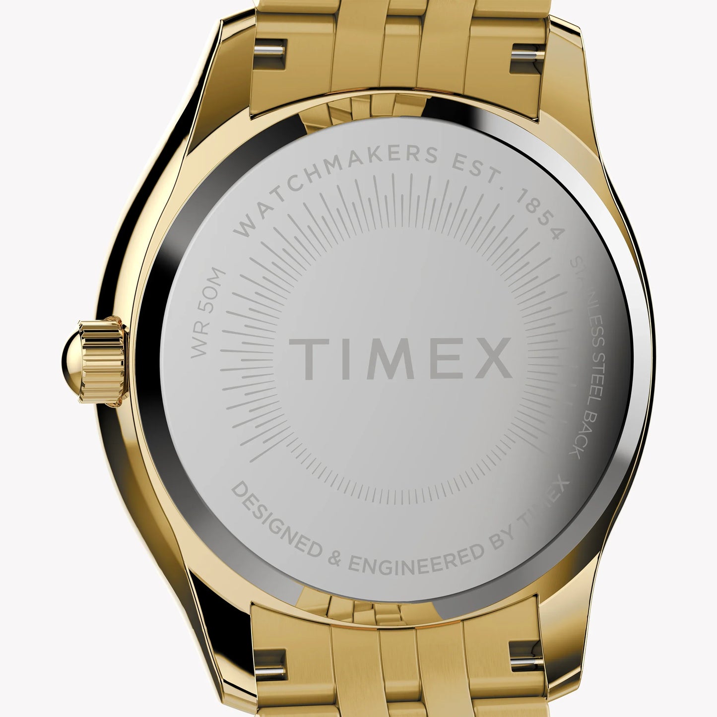 Timex Women's Gold-Tone Watch, Gold Dial | Tw2w17600-3