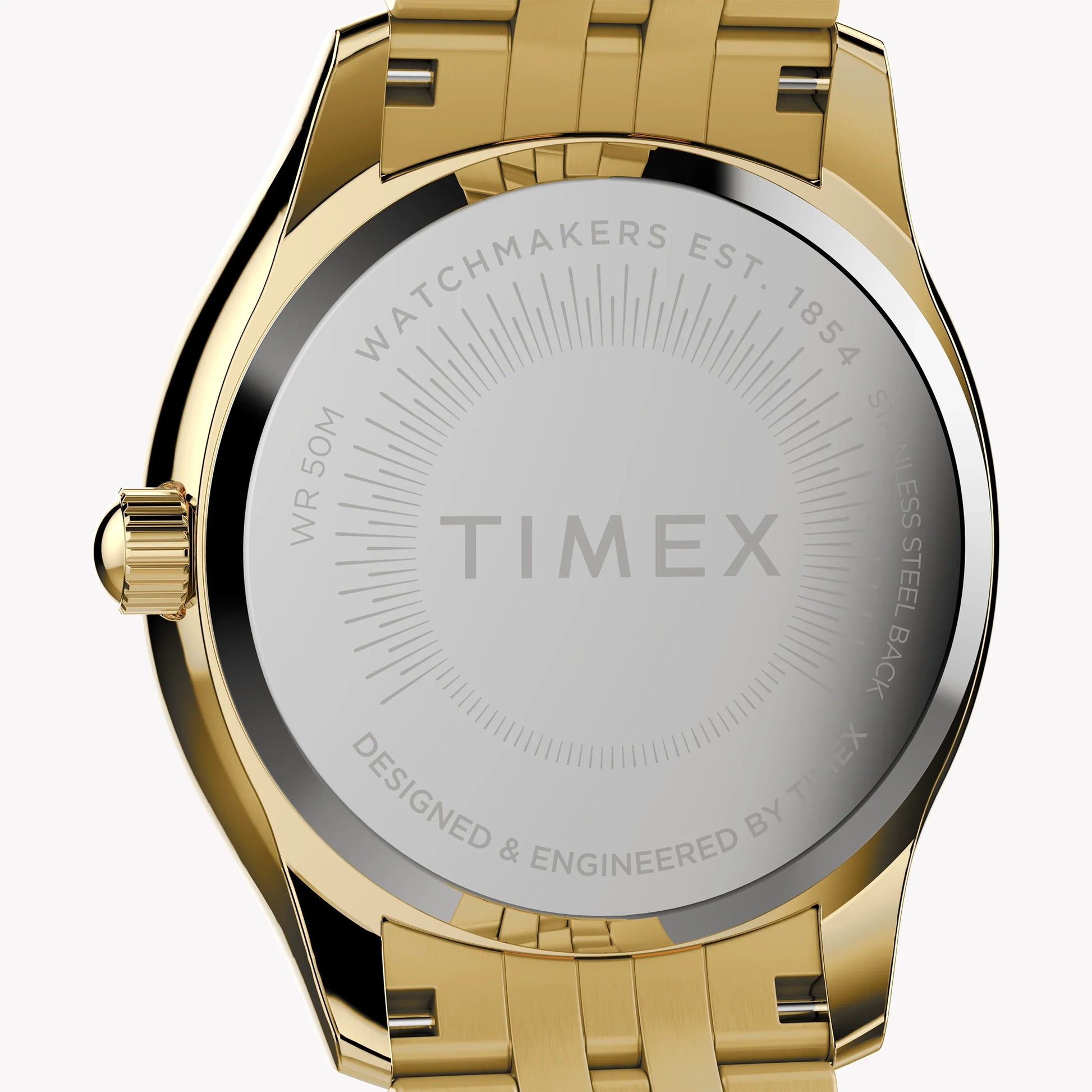 Timex Women's Gold-Tone Watch, Gold Dial | Tw2w17600-3