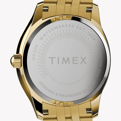 Timex Women's Gold-Tone Watch, Gold Dial | Tw2w17600-3