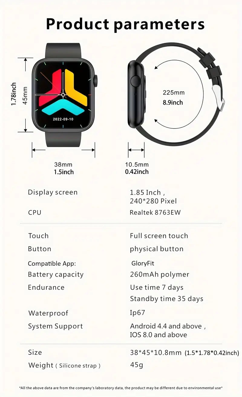 Ultimate Waterproof Wireless Calling Smartwatch-3