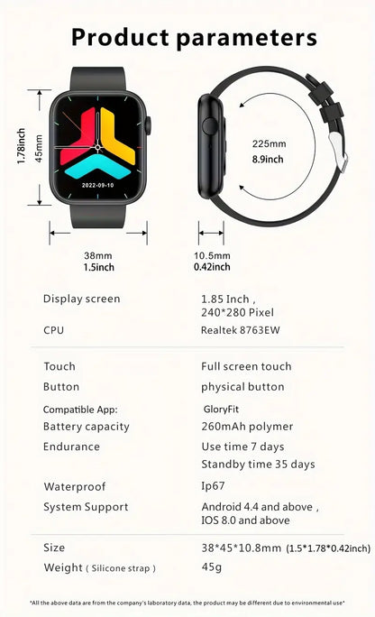 Ultimate Waterproof Wireless Calling Smartwatch-3