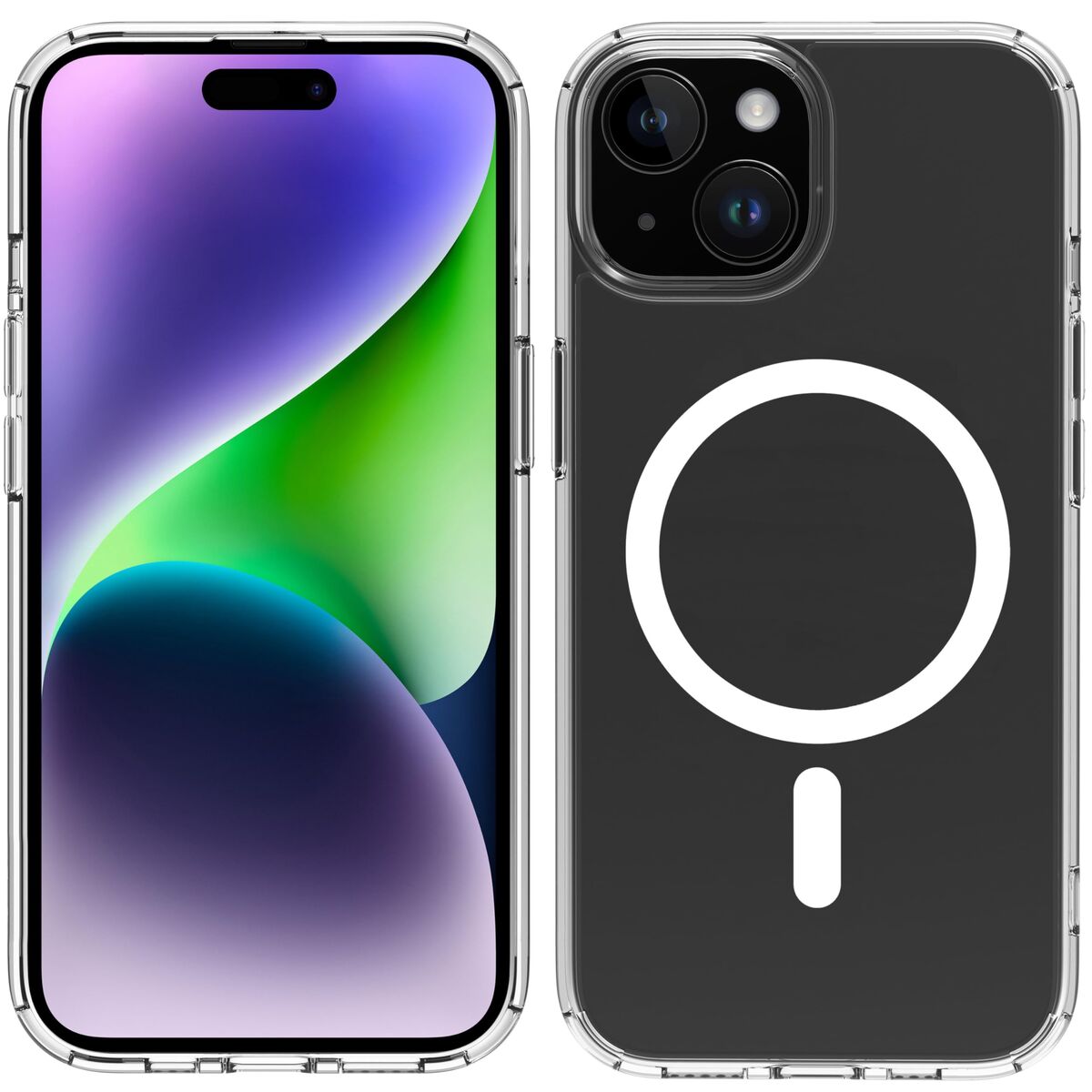 Mobile cover Muvit iPhone 15 Clear iPhone 15-4