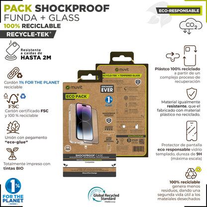 Mobile Case and Protector Muvit for Change iPhone 15 Pro Max-3