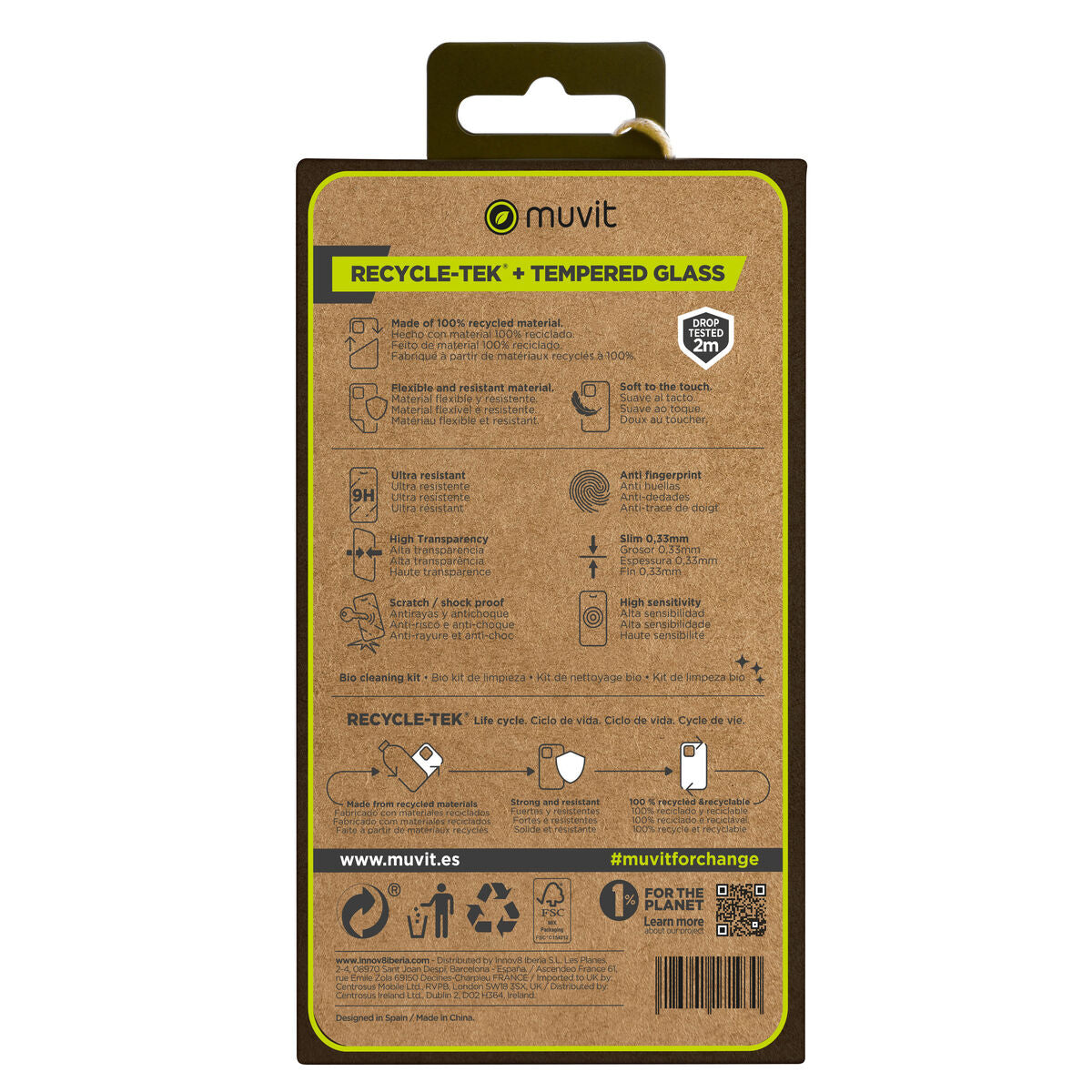 Mobile Case and Protector Muvit for Change iPhone 15 Pro Max-1