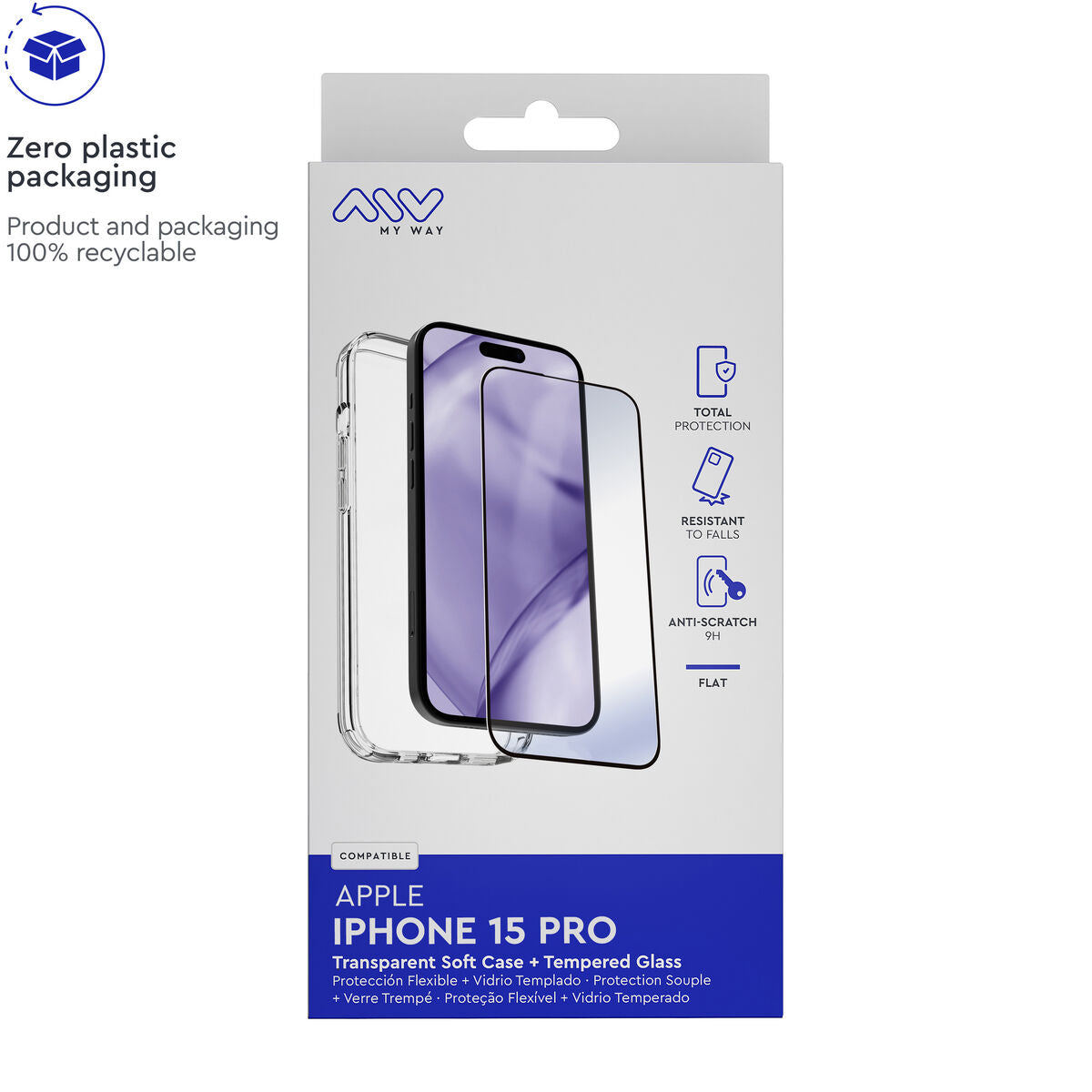 Mobile Case and Protector Myway iPhone 15 Pro-6
