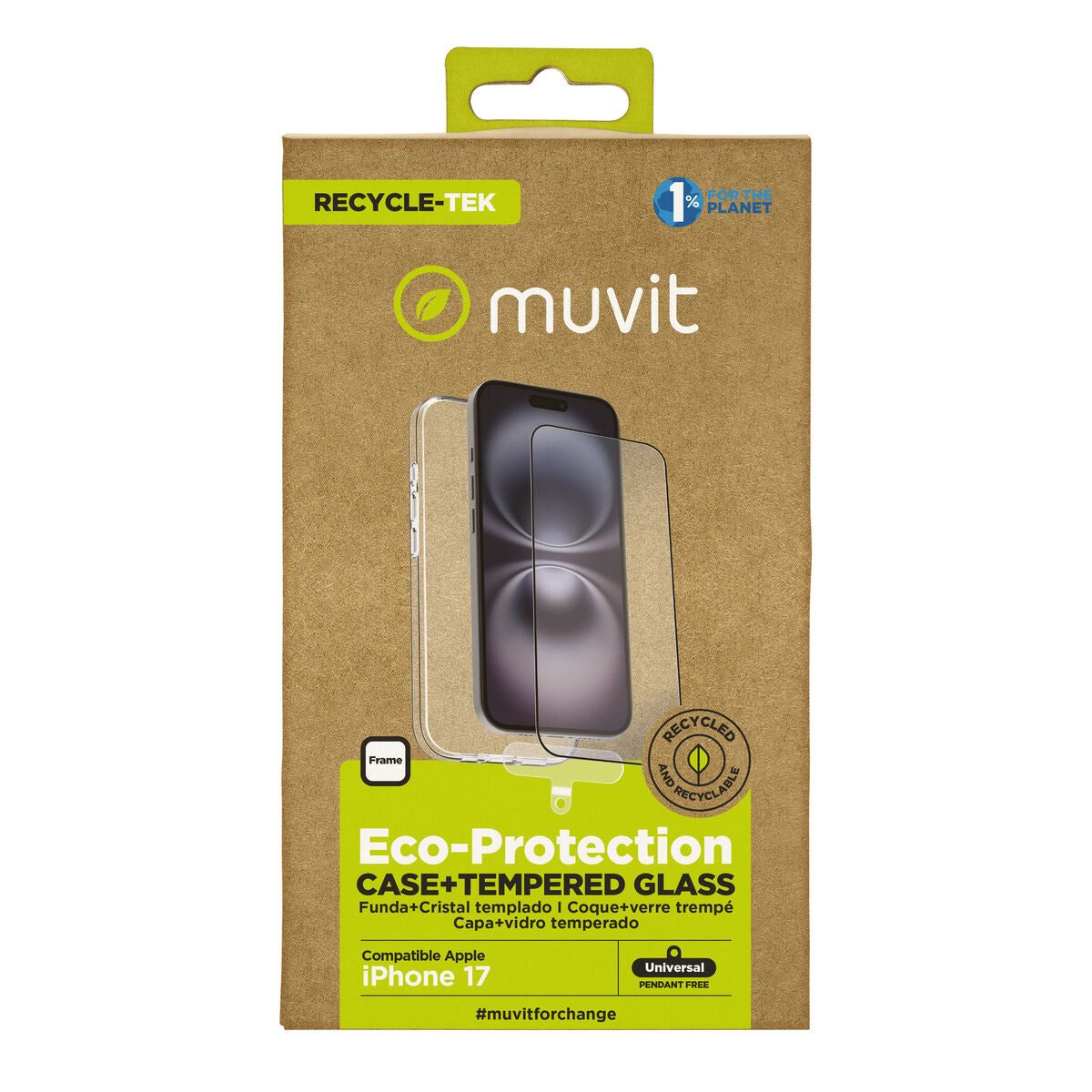 Mobile Case and Protector Muvit for Change iPhone 17-4