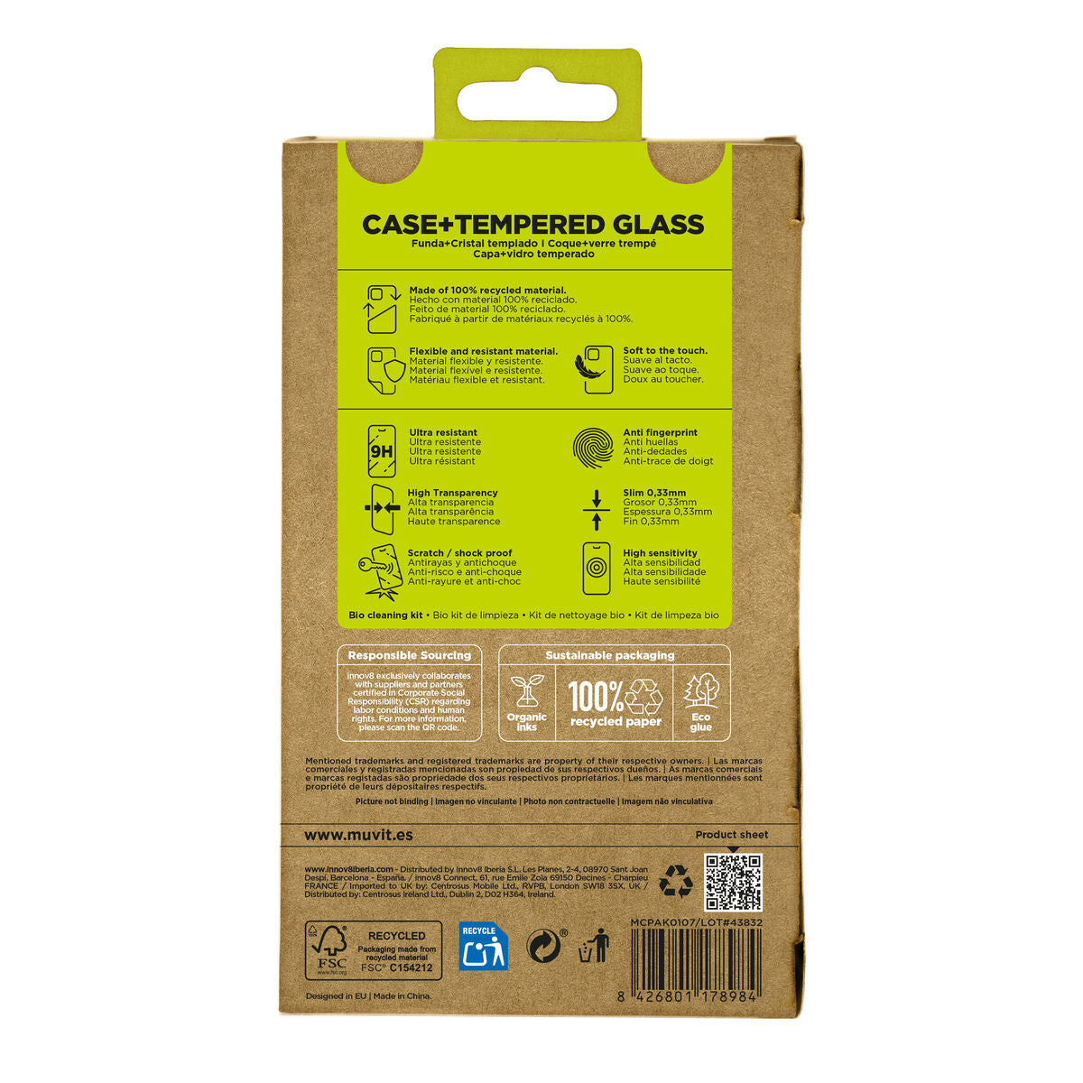 Mobile Case and Protector Muvit for Change iPhone 17-1