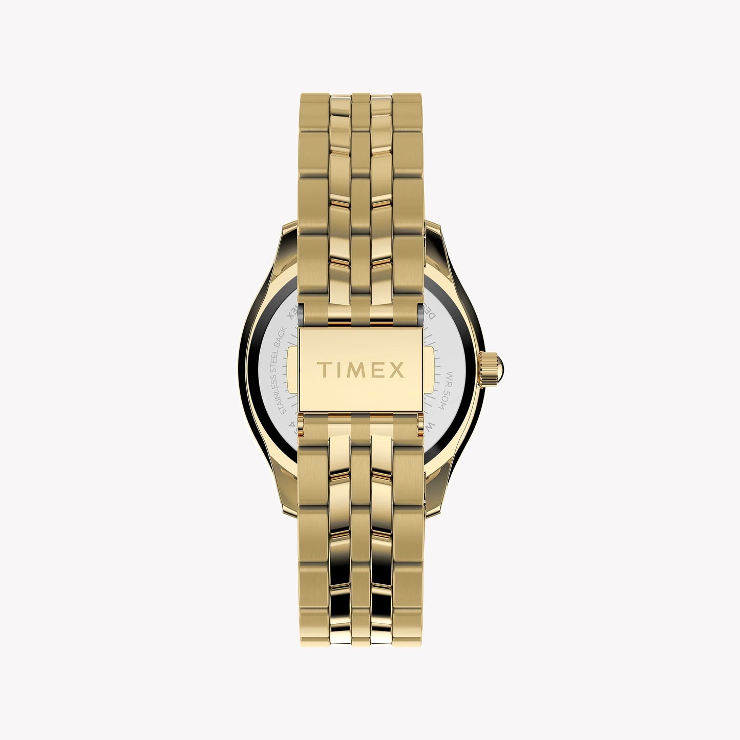 Timex Women's Gold-Tone Watch, Gold Dial | Tw2w17600-2
