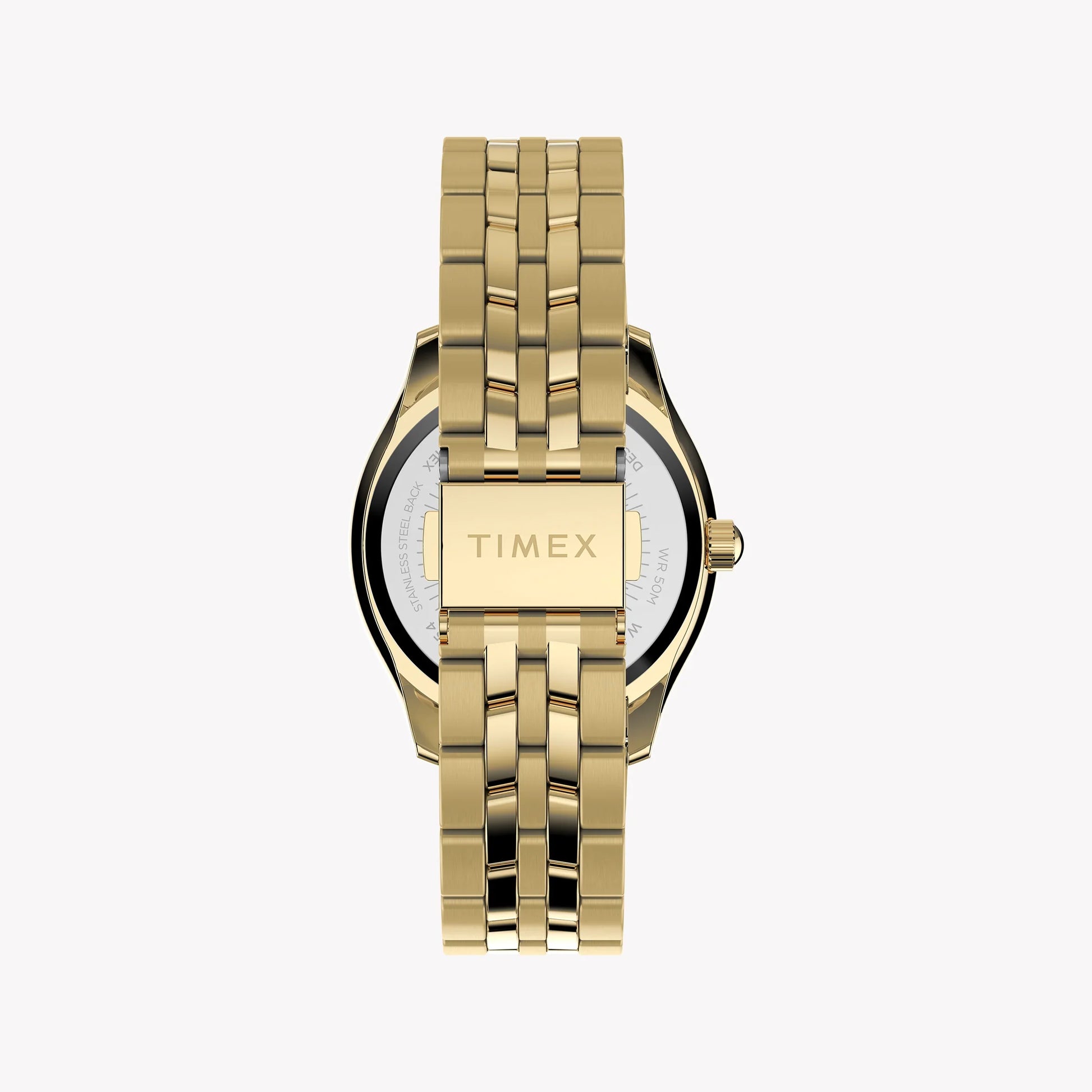 Timex Women's Gold-Tone Watch, Gold Dial | Tw2w17600-2