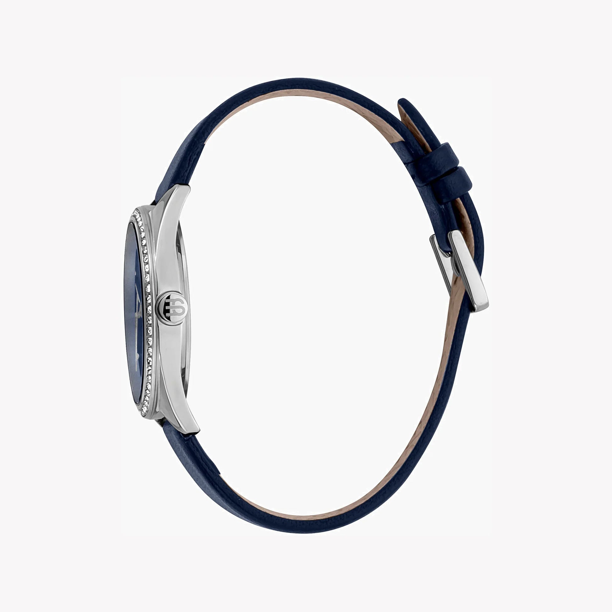 Esprit Women's Blue Leather Watch, Blue Dial | Es1l196m0035-2