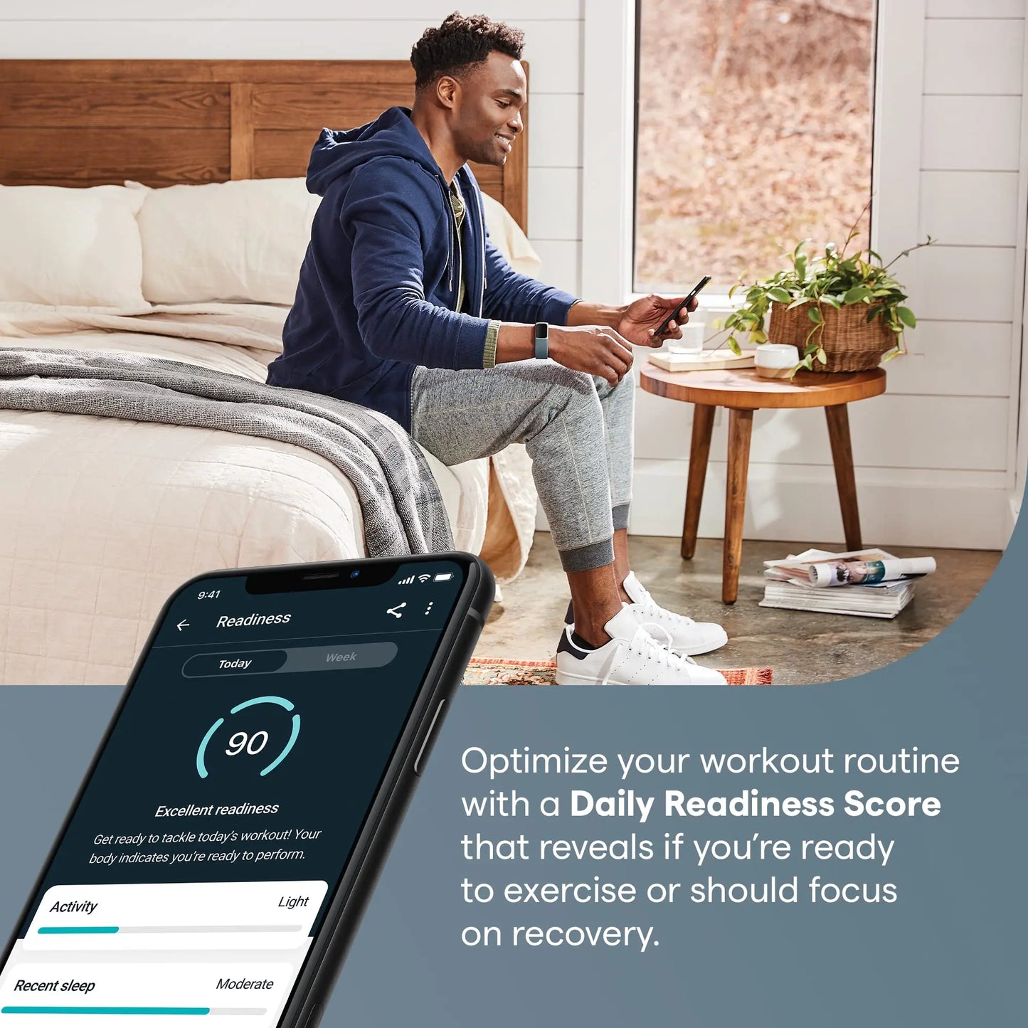 NNEOBA Health Fitness Tracker Monitoring Blue-2