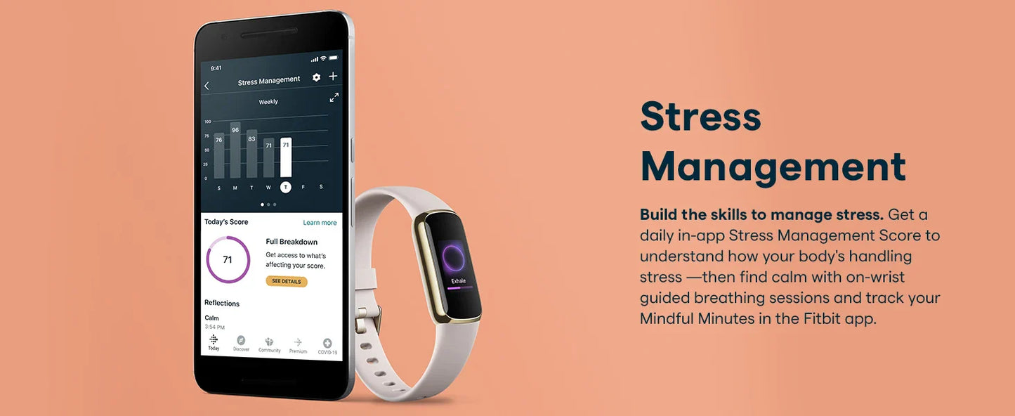 NNEOBA Fitness Tracker with AMOLED Display White-4