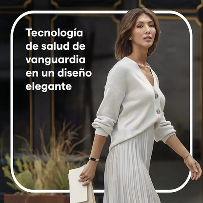 NNEOBA Fitness Tracker with AMOLED Display White-3