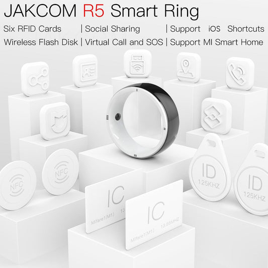 NNEIDS Multifunctional R5 Smart Ring - Wearable Tech-0